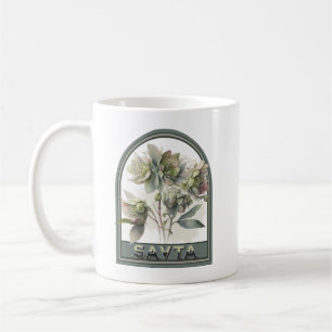 Savta Vintage Floral Grandmother Coffee Mug