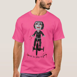 Saw - Jigsaw - I Want To Play A Game T-Shirt