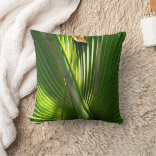 Saw Palmetto Photo Closeup Cushion