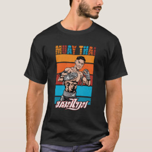 Sawadee Thai Traditional Sak Yant Thai Twin Tiger T-Shirt
