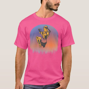 Sawadee Thai Traditional Sak Yant Thai Twin Tiger T-Shirt