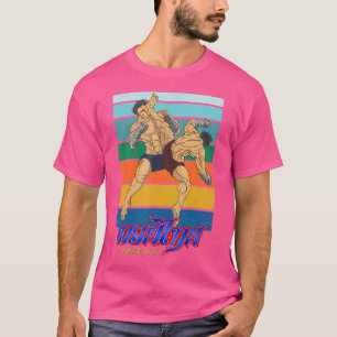 Sawadee Thai Traditional Sak Yant Thai Twin Tiger T-Shirt