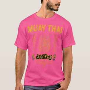 Sawadee Thai Traditional Sak Yant Thai Twin Tiger T-Shirt