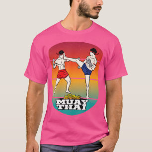 Sawadee Thai Traditional Sak Yant Thai Twin Tiger T-Shirt