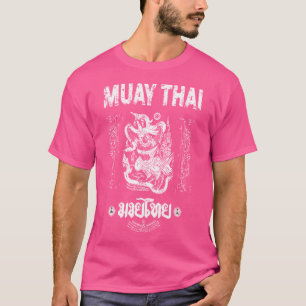 Sawadee Thai Traditional Sak Yant Thai Twin Tiger  T-Shirt