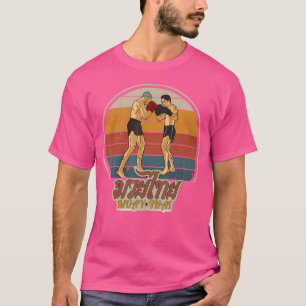 Sawadee Thai Traditional Sak Yant Thai Twin Tiger  T-Shirt