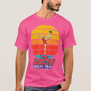 Sawadee Thai Traditional Sak Yant Thai Twin Tiger T-Shirt