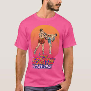 Sawadee Thai Traditional Sak Yant Thai Twin Tiger T-Shirt