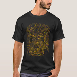 Sawadee Thai Traditional Sak Yant Thai Twin Tigers T-Shirt