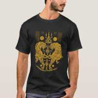 Sawadee Thai Traditional Sak Yant Thai Twin Tigers