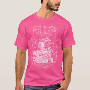 Sawadee Thai Traditional Sak Yant Thai Twin Tigers T-Shirt