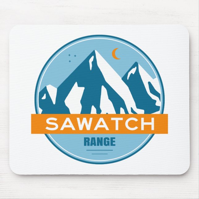 Sawatch Range Colorado Mouse Pad (Front)