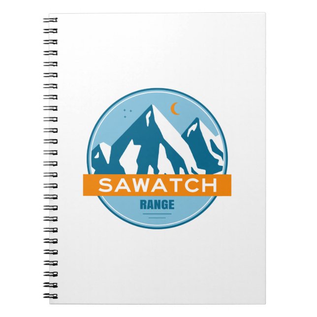 Sawatch Range Colorado Notebook (Front)