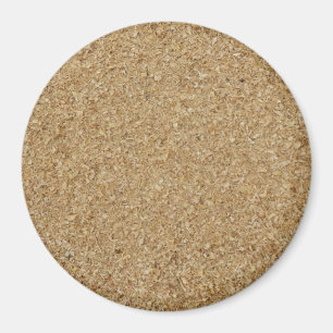 Sawdust Large Round Magnet