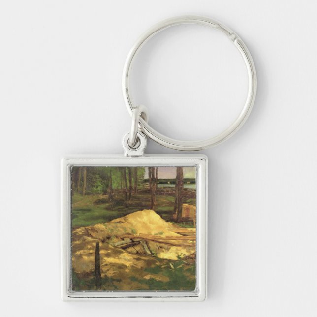 Sawdust Pit, 1876 Key Ring (Front)