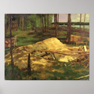 Sawdust Pit, 1876 Poster