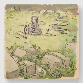 Sawdust Stone Coaster