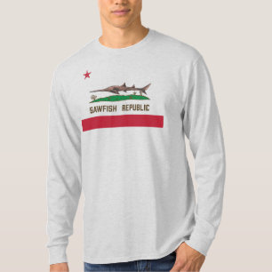 Sawfish Republic Ray Flag Carpenter Shark T-Shirt