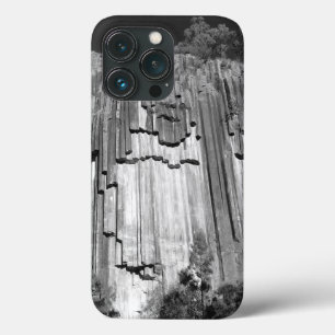 Sawn Rocks Australia in Black & White iPhone 13 Pro Case