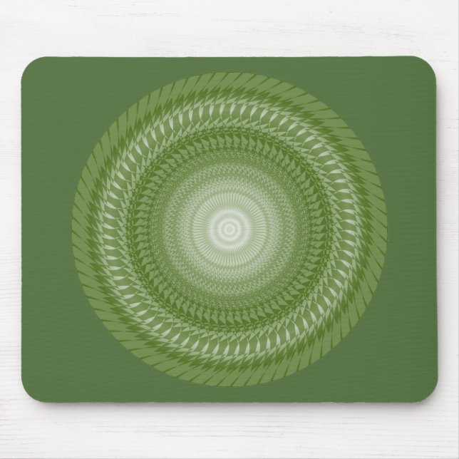 Saws Mandala in tribals Mouse Pad (Front)