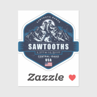 Sawtooth Mountains Idaho Hiking Badge