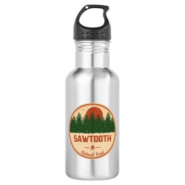 Sawtooth National Forest 532 Ml Water Bottle (Front)