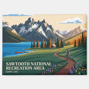 Sawtooth National Recreation Area USA Magnet