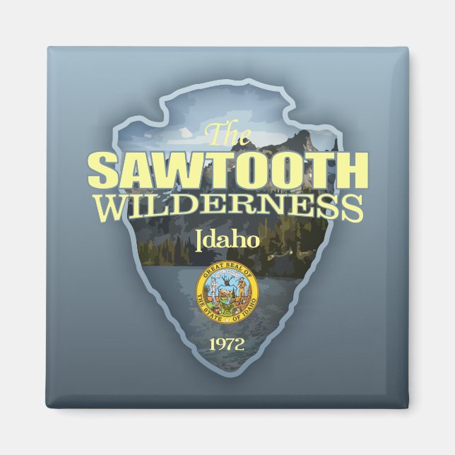 Sawtooth WA (arrowhead) Magnet (Front)