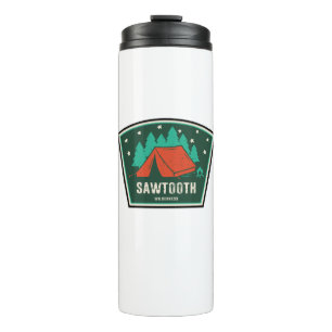 Sawtooth Wilderness Idaho Camping Thermal Tumbler