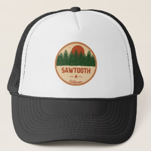 Sawtooth Wilderness Idaho Trucker Hat