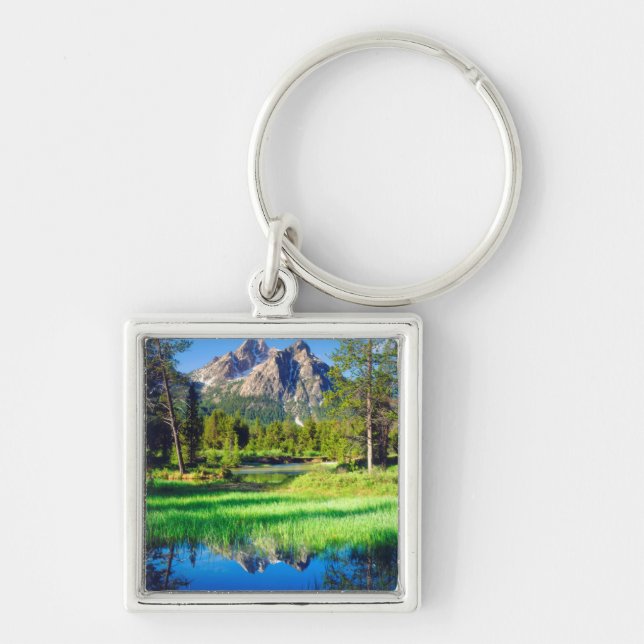 Sawtooth Wilderness Key Ring (Front)