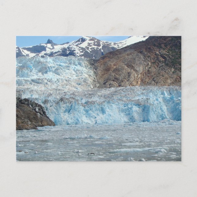 Sawyer Glacier Alaska Postcard (Front)