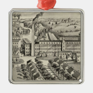 Sawyer Woollen Mills Metal Tree Decoration