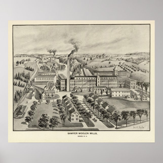 Sawyer Woollen Mills Poster (Front)