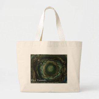sax tunnel large tote bag