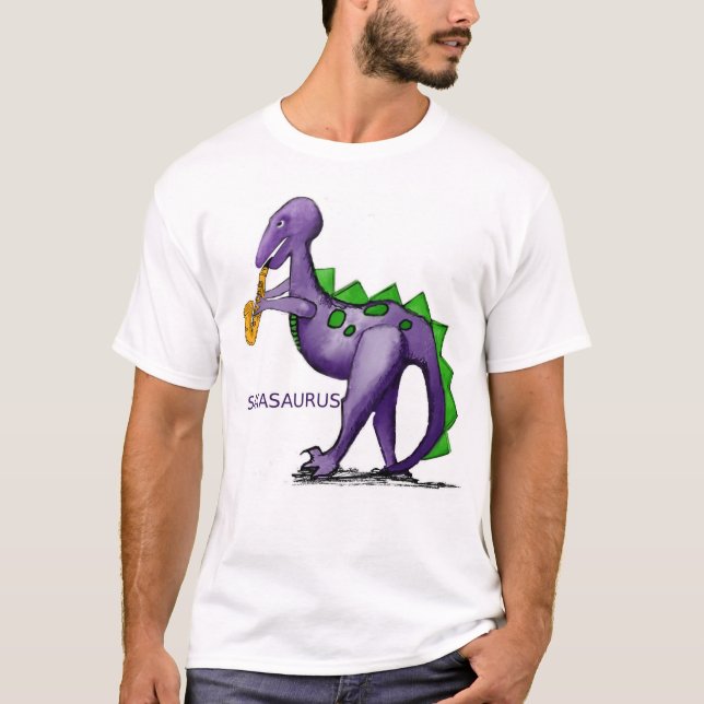 SAXASAURUS T-Shirt (Front)