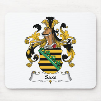 Saxe Family Crest Mouse Pad