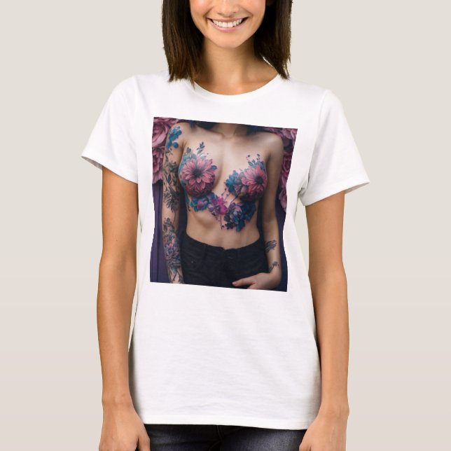  "Saxi Girl Hot: Sizzling Musical Vibe T-Shirt" T-Shirt (Front)