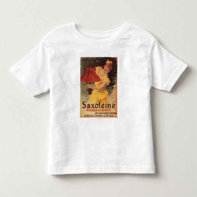 Saxoleine Lamp Oil Red Lampshade Toddler T-Shirt (Front)