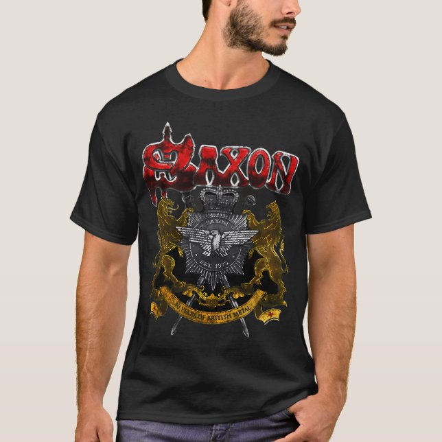 Saxon Band Ecelna T-Shirt (Front)