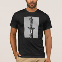 Saxon Hunting Sword with Scabbard T-Shirts
