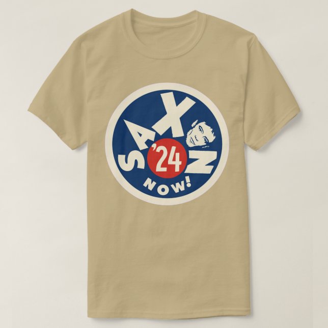 Saxon Now T-Shirt (Design Front)