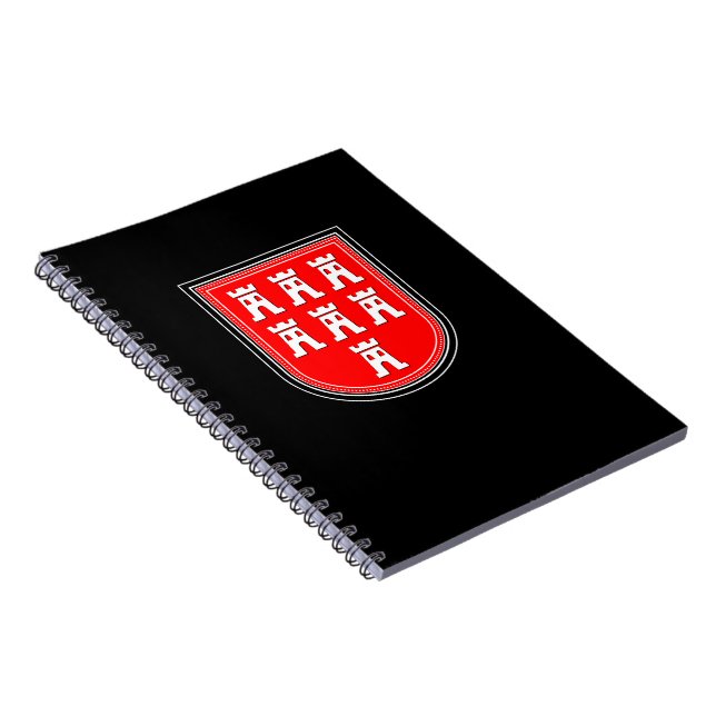 Saxonia Sign Spiral Notebook (Right Side)