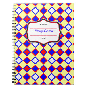 Saxonian Colours Spiral Notebook