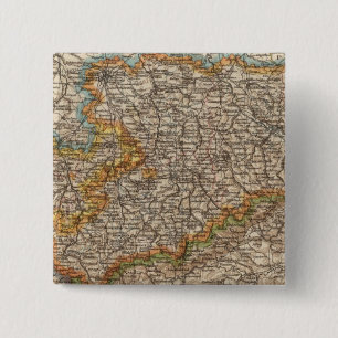 Saxony 15 Cm Square Badge