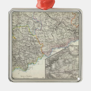 Saxony, Dresden Germany Metal Tree Decoration