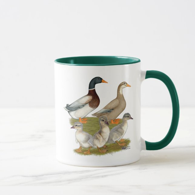 Saxony Duck Family Mug (Right)