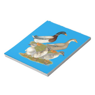 Saxony Duck Family Notepad