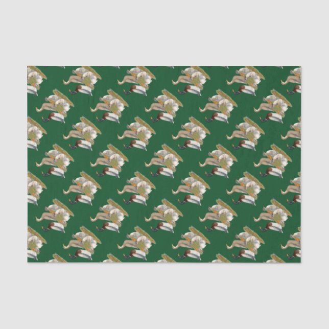 Saxony Duck Family Tissue Paper (Front)