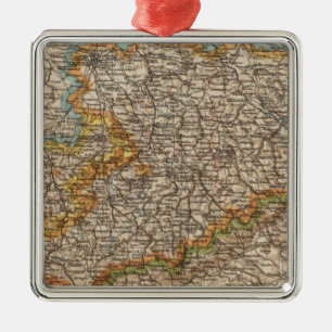 Saxony Metal Tree Decoration